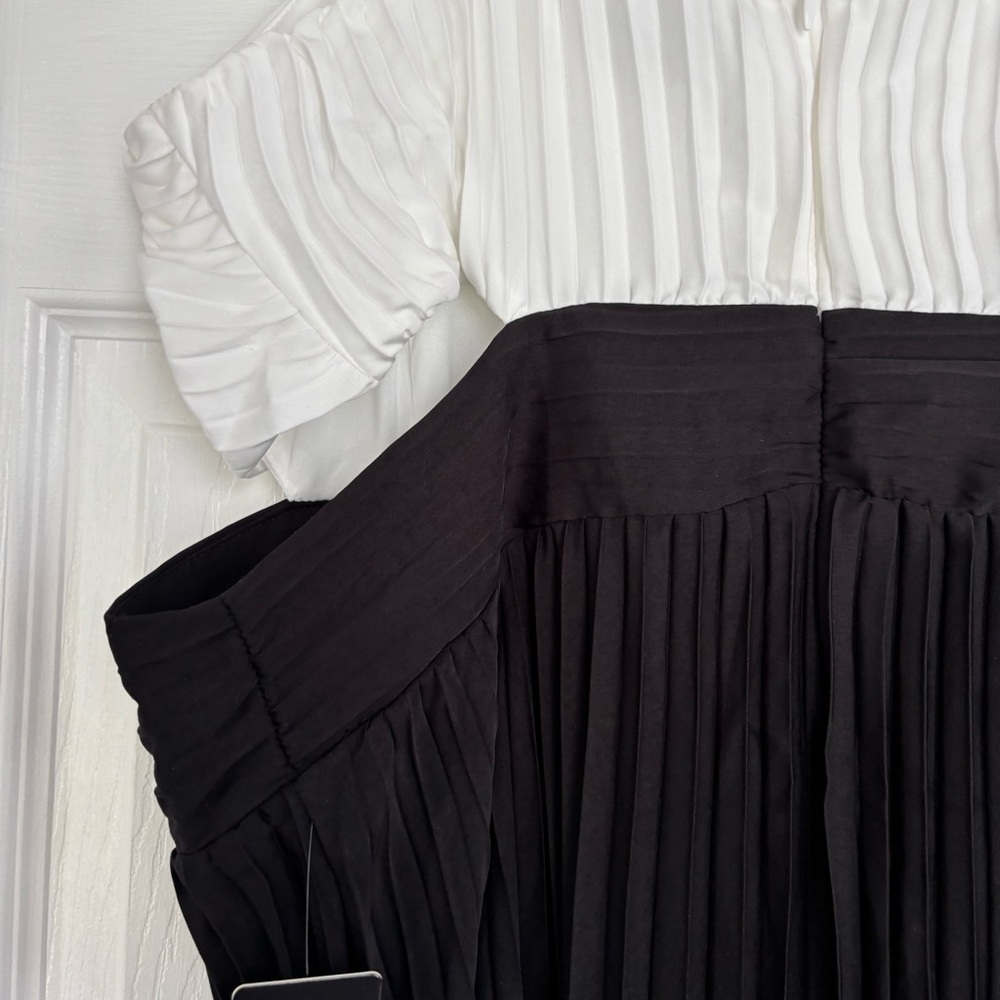 Express Black and White Maxi Skirt - Picture 15 of 16